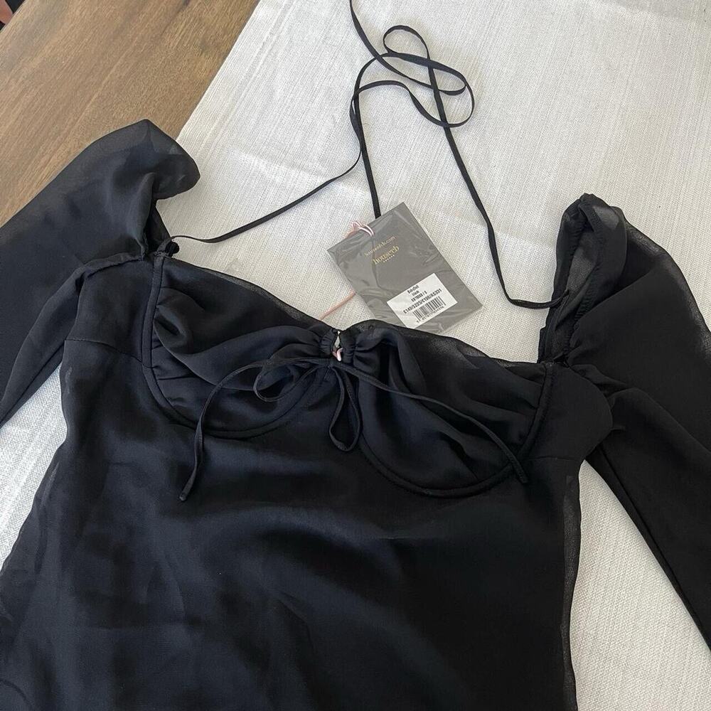 house of cb babydoll black dress - Picture 6 of 8